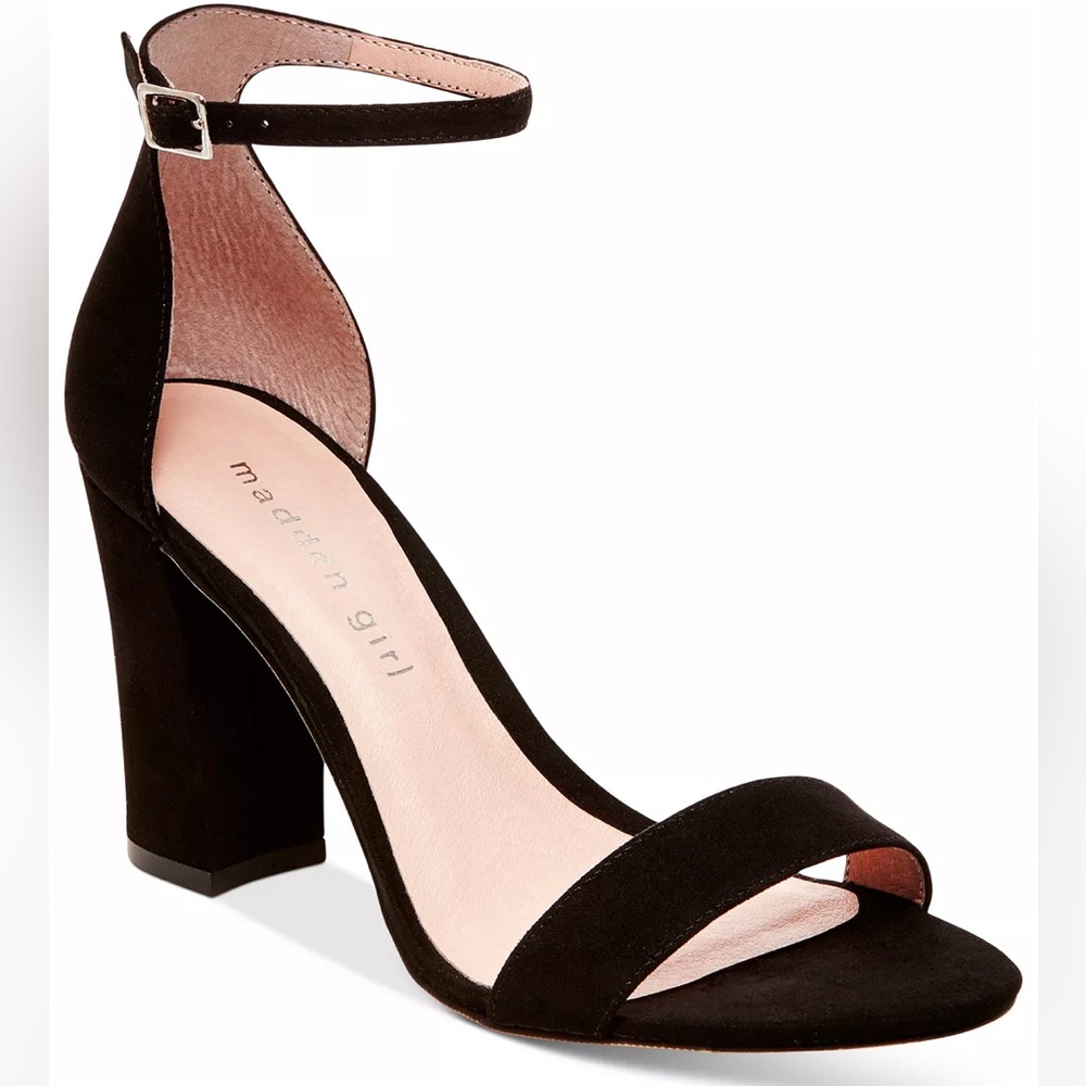 Madden Girl Bella Two-Piece Block Heel Sandals